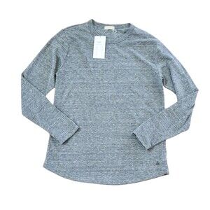 Alternative Men's Crewneck Long Sleeve Shirt S Heather Grey